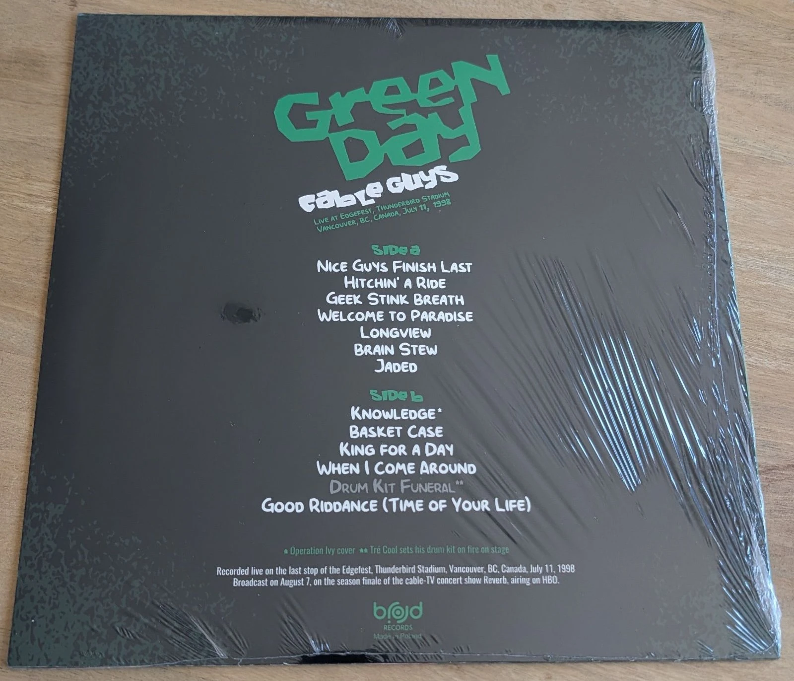 Vinilo de Green Day – photo 2